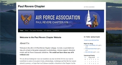 Desktop Screenshot of paulrevereafa.org